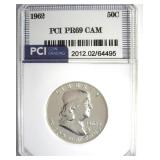 1962 Franklin PR69 CAM LISTS $750