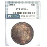 1890-S Morgan MS65+ LISTS $1300