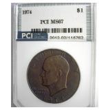 1974 Ike MS67 LISTS $18500