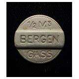 Bergan Norway Gas Token 1/2 Meter