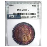 1884 Morgan MS65+ LISTS $450