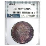 1879-S Morgan MS67 DMPL LISTS $15000