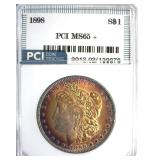 1898 Morgan PCI MS65+ Amazing Color
