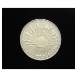 1877-ZsJS 8 Reales Mexico