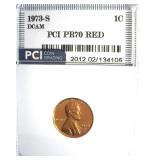 1973-S Cent PR70 DCAM RD LISTS $5250