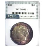 1922 Peace MS66+ LISTS $2500