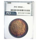 1889 Morgan MS65+ LISTS $425