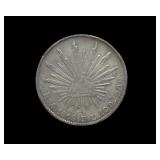 1869-ADL 8 Reales Mexico