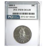 1989-S 50c Congress PCI PR70 DCAM