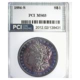 1884-S Morgan MS63 LISTS $50000