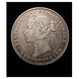 1896 Newfoundland 50 Cents .925 Silver