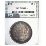 1889 Morgan MS65+ LISTS $425