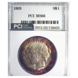 1923 Peace MS66 LISTS $500