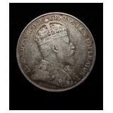 1904-H Newfoundland 50 Cents .925 Silver