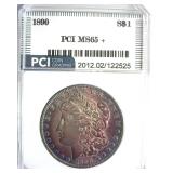 1890 Morgan MS65+ LISTS $2200