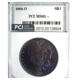 1884-O Morgan PCI MS65+ Incredible Color
