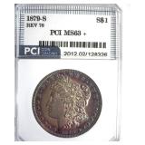 1879-S Rev 78 Morgan MS63+ LISTS $2250