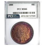 1900 Morgan PCI MS65 Impressive Color