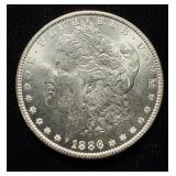 1886 Morgan BU+