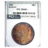 1921 Morgan MS66+ LISTS $2250