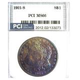 1921-S Morgan MS66 LISTS $3250
