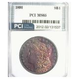 1892 Morgan MS65 LISTS $3150