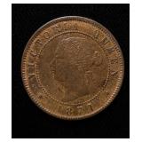 1871 Canada Province 1 Cent