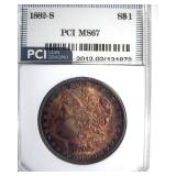 1882-S Morgan MS67 LISTS $1100
