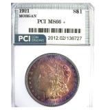 1921 Morgan MS66+ LISTS $2250