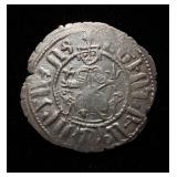 1198-1219AD Levon I AU Armenia Silver Drachm
