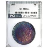 1885 Morgan PCI MS65+ Stunning Color
