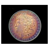 1887 Morgan Golden Purple