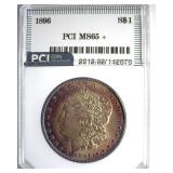 1896 Morgan PCI MS65+ Excellent Color