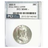 1952-S Franklin MS66+ FBL LISTS $2500