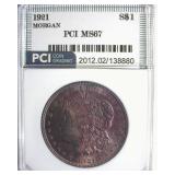 1921 Morgan MS67 LISTS $9500