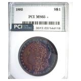 1885 Morgan PCI MS65+ Amazing Color