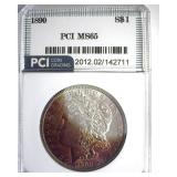 1890 Morgan MS65 LISTS $950