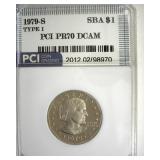 1979-S T1 Susan B Anthony PCI PR70 DCAM