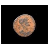 Ancient Roman Provincial Nice Lg Bronze Coin