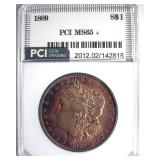 1889 Morgan MS65+ LISTS $425