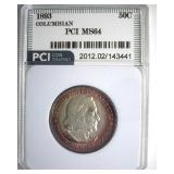 1893 50 Cents MS64 LISTS $175