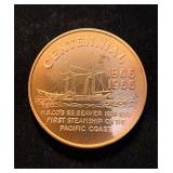 1966 British Colombia Centennial Medal