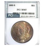 1882-S Morgan MS67 LISTS $1100