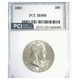 1961 Franklin MS66 LISTS $375