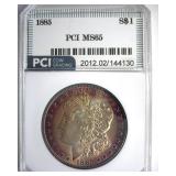 1885 Morgan PCI MS65 Great Color