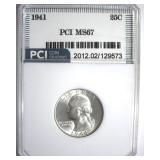 1941 Quarter MS67 LISTS $285