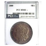 1900 Morgan PCI MS65+ Nice Toning