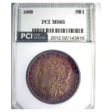 1889 Morgan PCI MS65 Great Color