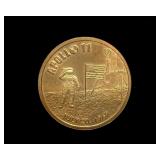 2019 1oz .999 Copper 50Th Anniversary Apollo 11