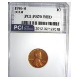 1976-S Cent PR70 DCAM RD LISTS $10000